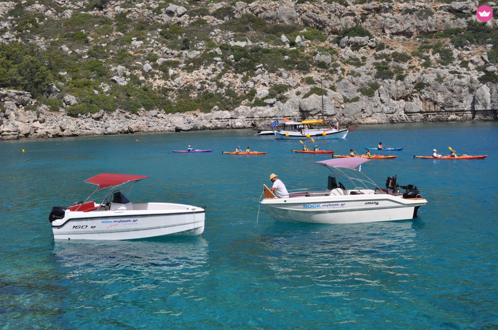 Bateau à moteur Azzara 490 40cv 4