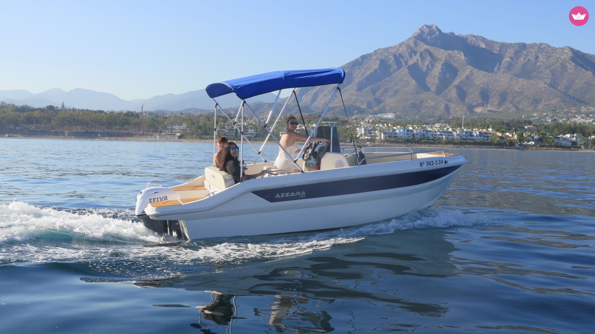 Bateau sans permis Nireus AZZARA 15cv 7