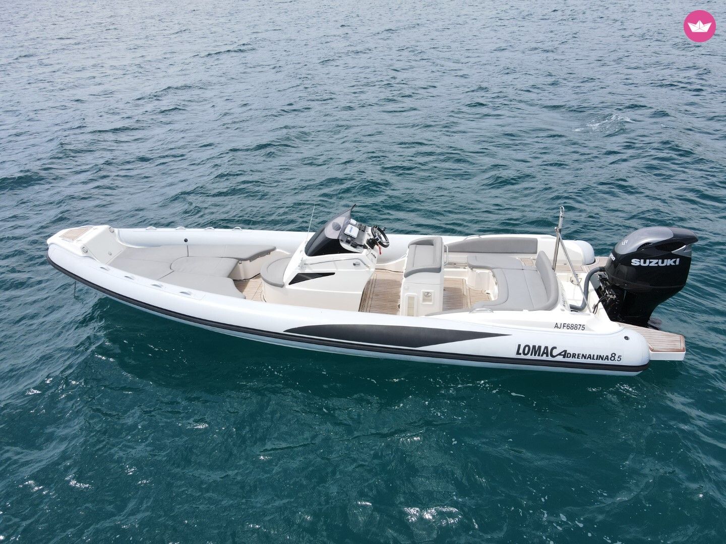 Semi-rigide LOMAC NAUTICA Adrenalina 8.5 350cv 5