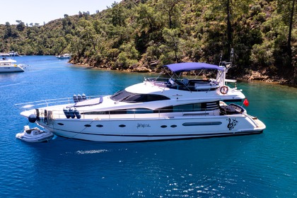 Verhuur Motorjacht Fairline 62 Göcek