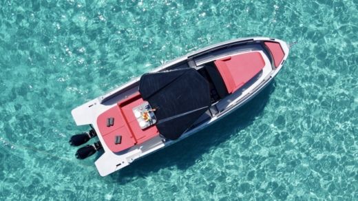 Motorboat Kumbra yacht Kumbra 34 Boat design plan