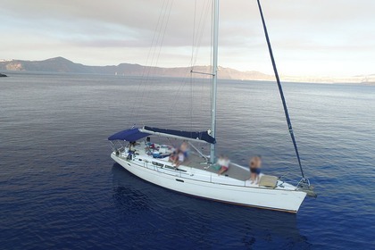 Discover Santorini's hidden gems with Odysseas sailboat
