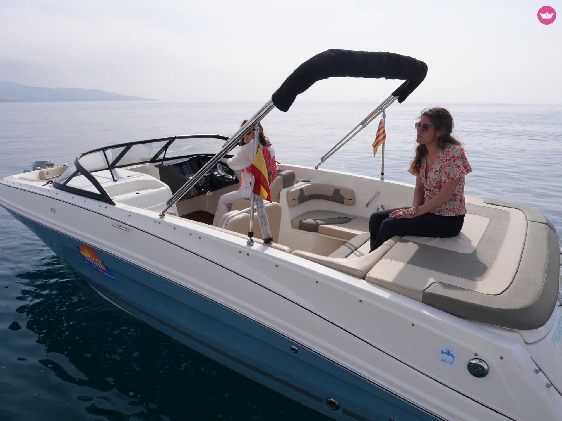 Bateau à moteur Bayliner Vr6 200cv 4