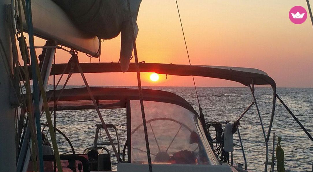 Charter sailboat in Ibiza  