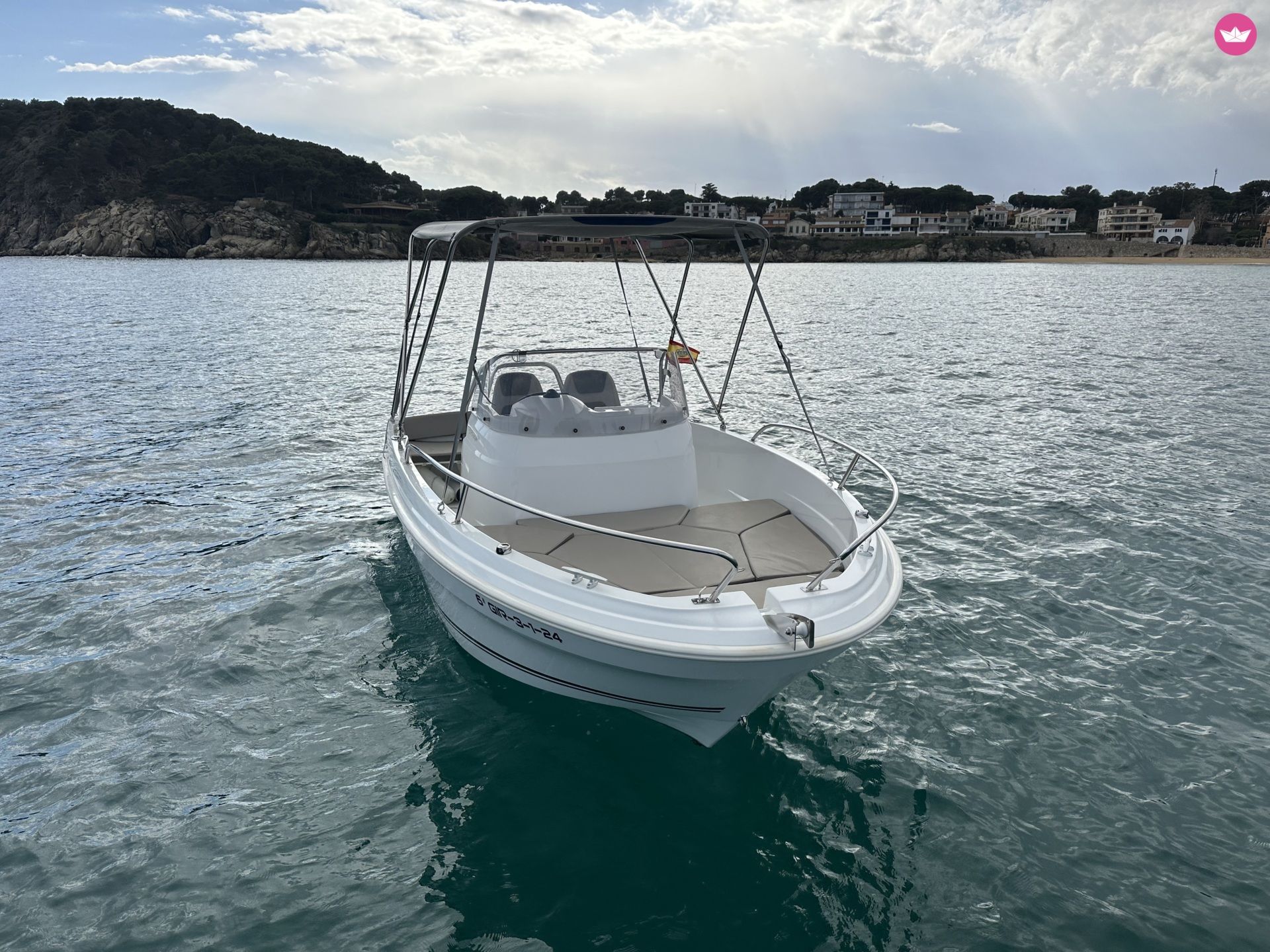 Bateau à moteur Jeanneau cap camarat 5.5 cc 100cv 7