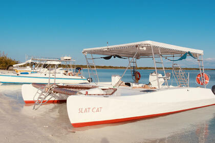 Hire Catamaran Custom Motor Catamaran Providenciales