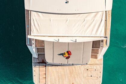 Fjord 53 CALEA - 12 personas - Ibiza Formentera con el barco con más sombra de toda la isla