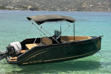 Hyra båt Motorbåt Remus Silver line 555 Agios Nikolaos
