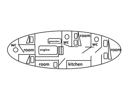 Motorboat Traitional Croatian boat Leut Vagabundo Boat design plan