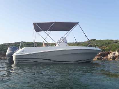 Charter Motorboat Jeanneau Cap Camarat 5.5 Cc Style Menorca