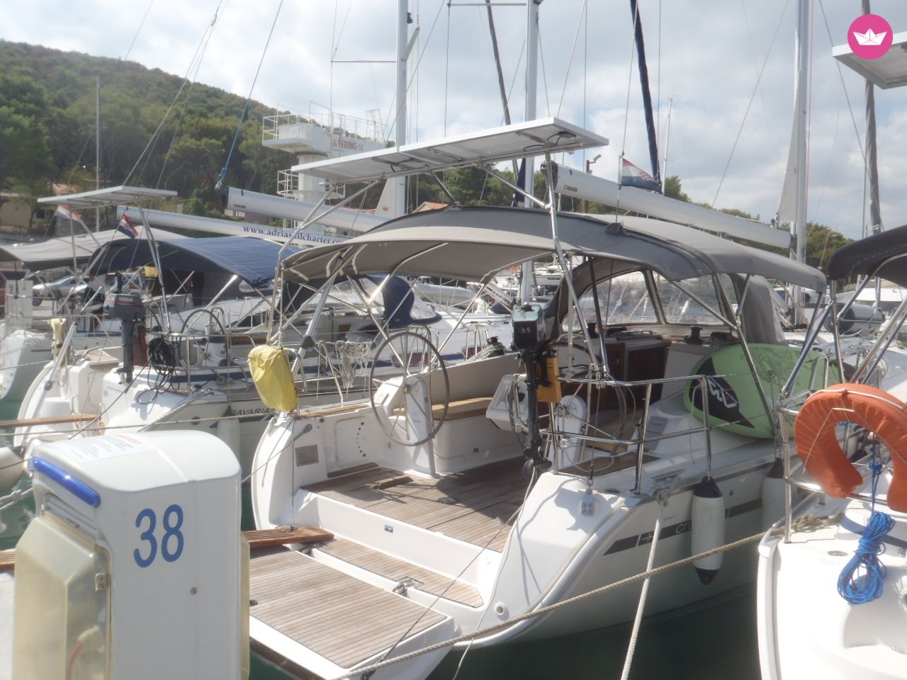 Charter sailboat in Split  