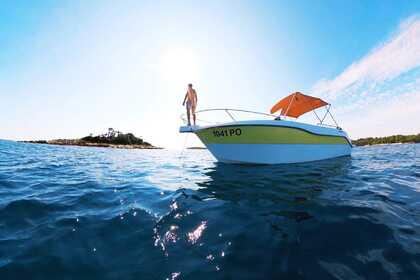 Rental Motorboat orka 740 open Funtana