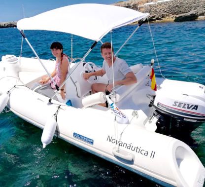 Charter RIB Goldenship Venus 420 Premiun Menorca