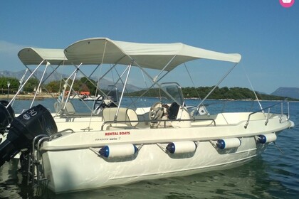 Rental Boat without license  IONION 6 Lefkada