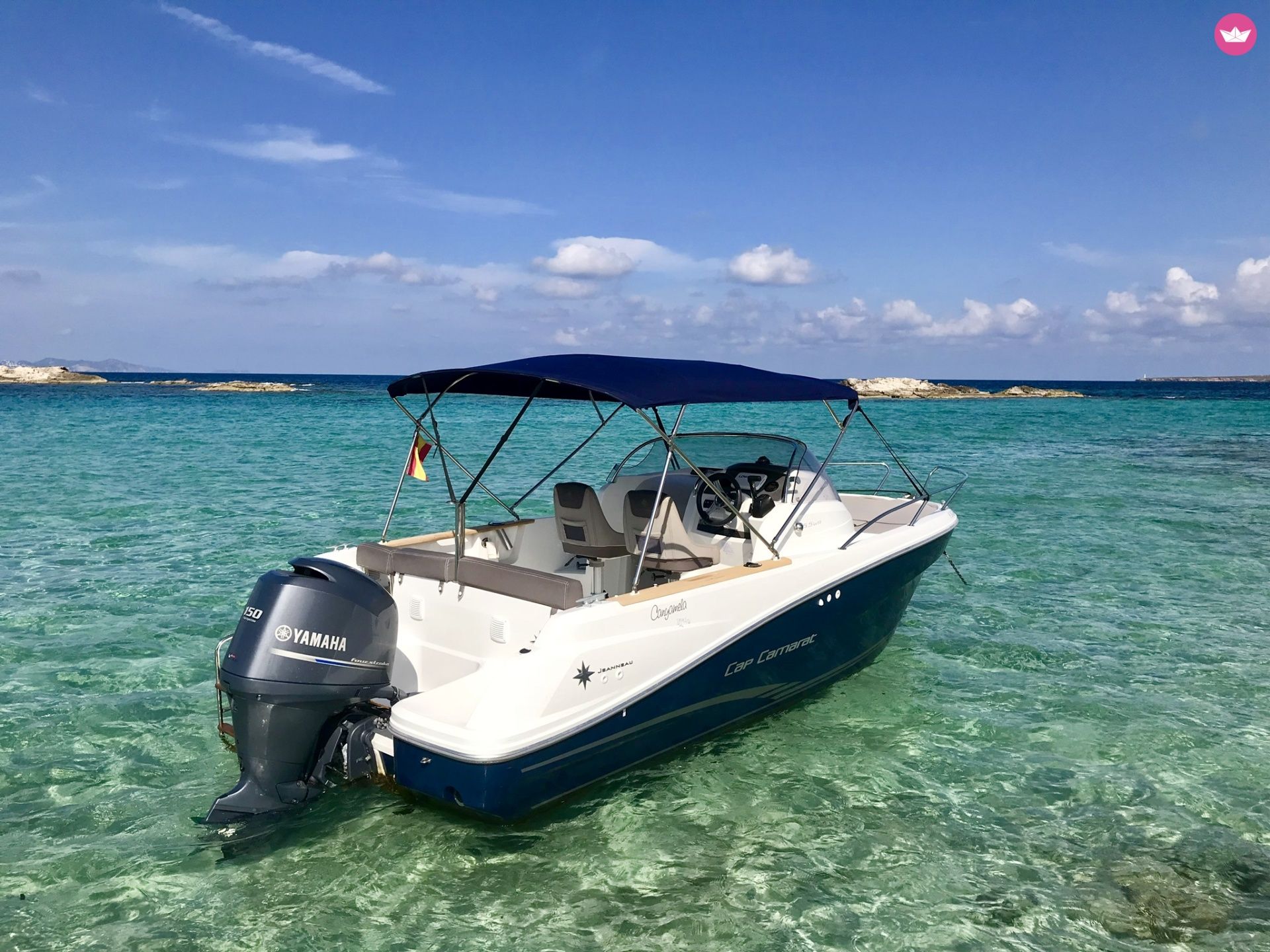 Jeanneau Cap Camarat in Ibiza for hire