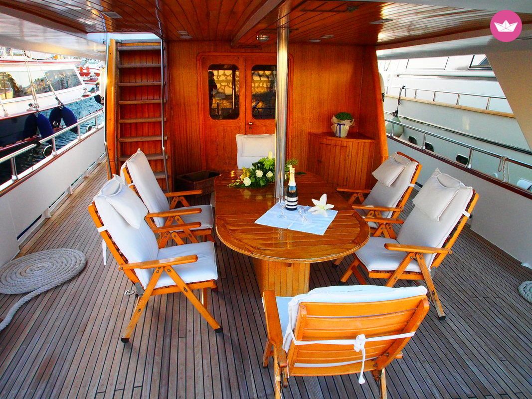 Charter motorboat in Athens  