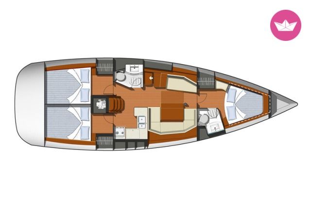 Segelboot Jeanneau Sun Odyssey 42I zu vermieten