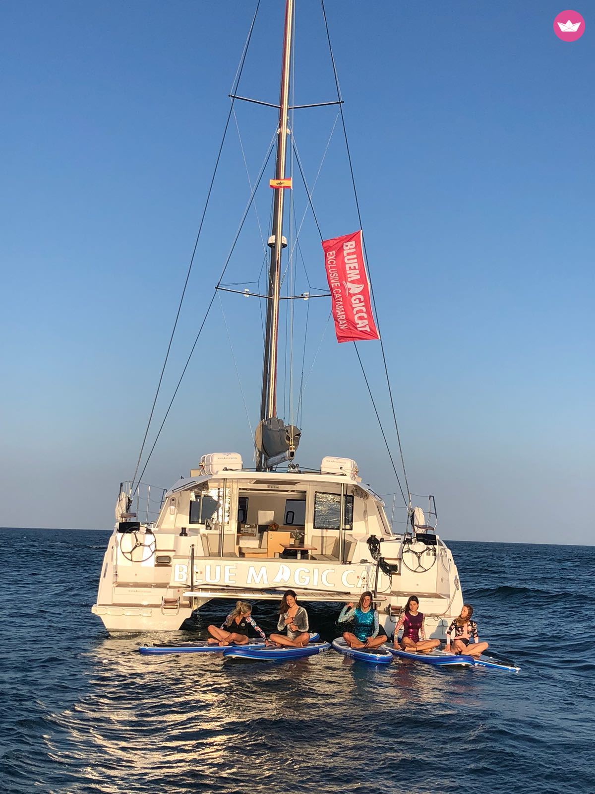 Charter catamaran in Barcelona  