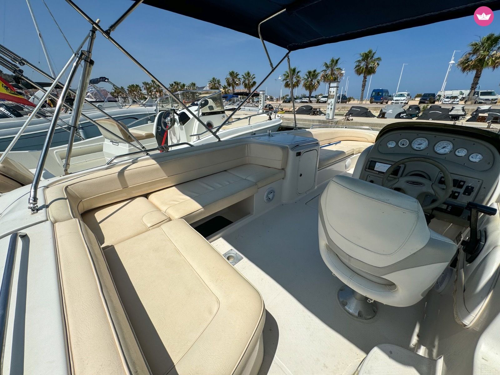 Bateau à moteur Bayliner Rendez Vous 2650 225cv 2