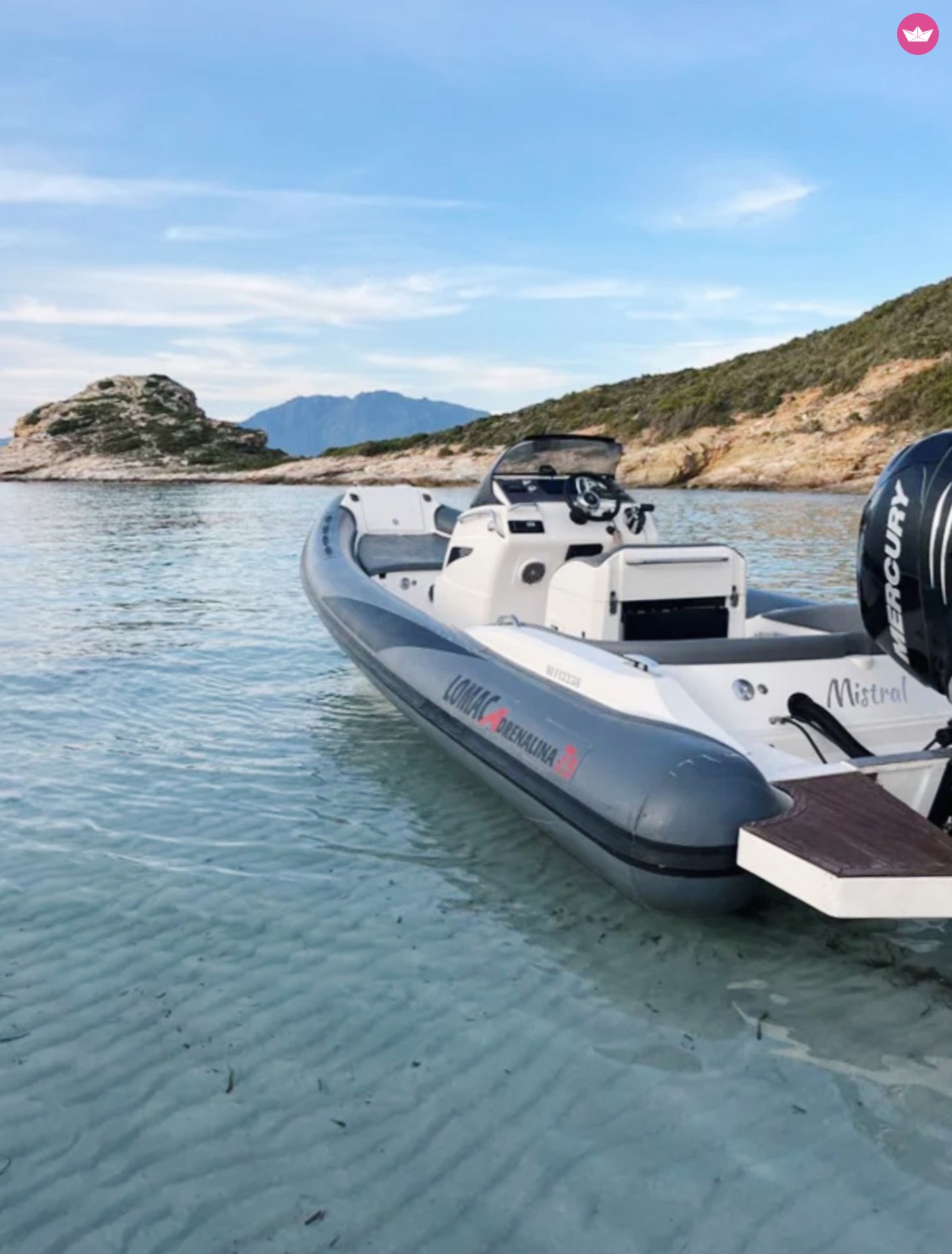 Semi-rigide Lomac Nautica Adrenalina 7.5 250cv 4