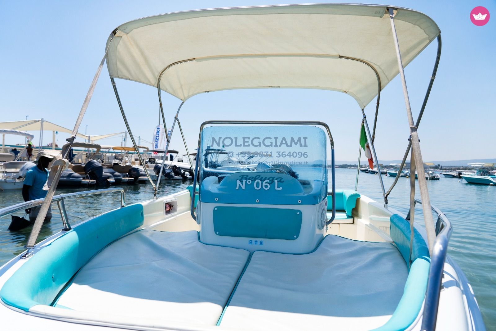 Bateau sans permis Coverline Pescosa 5.80 m 40cv 2