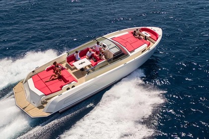 Miete Motorboot Vanquish Yachts Vanquish 54 Port de la Rague