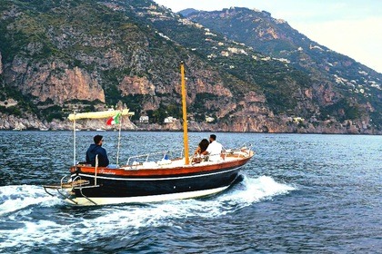Rental Motorboat Esposito Gozzo Esposito Positano Amalfi