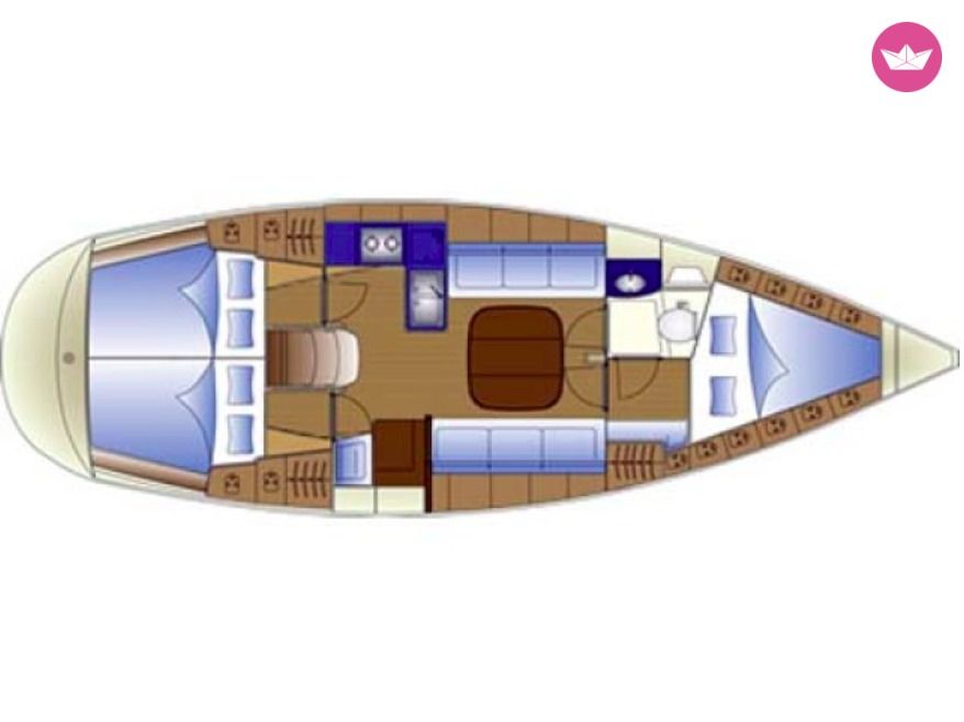 Rental sailboat in Zadar  