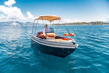 Charter Boat without licence  Karel Ithaka 60 hp Corfu
