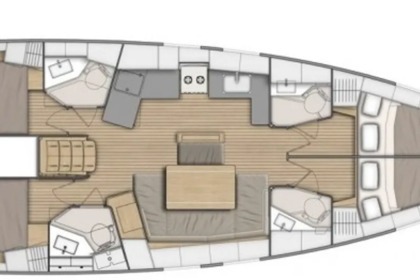 Hire Sailboat Beneteau Oceanis 46.1 Palairos