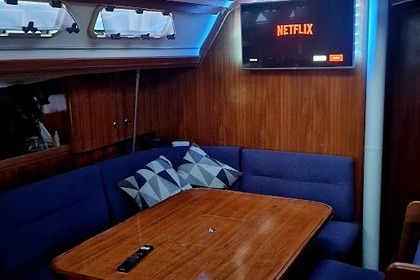 Elan 45 Maslina with skipper