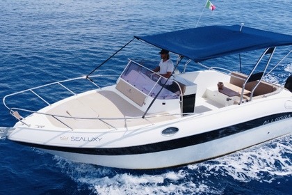 Charter Motorboat Allegra All 8,50 Open Day Taormina