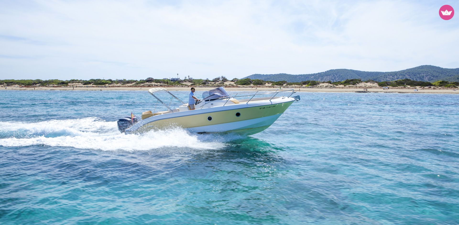 Sessa Marine Key Largo 30 in Ibiza for hire