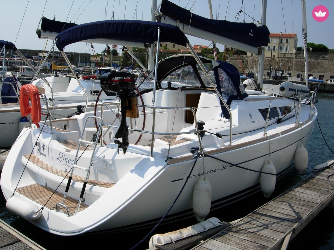 Charter sailboat in Ajaccio  