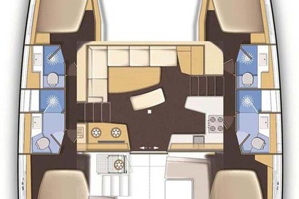 Location Catamaran Lagoon-Bénéteau Lagoon 42 - 4 + 2 cab. Šibenik