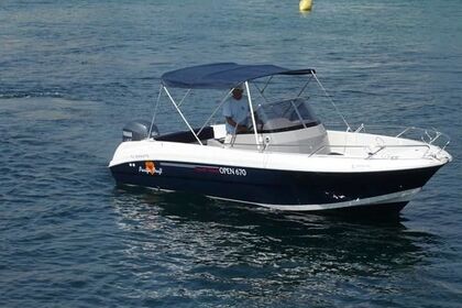Hire Motorboat Pacific craft Open 670 Anglet