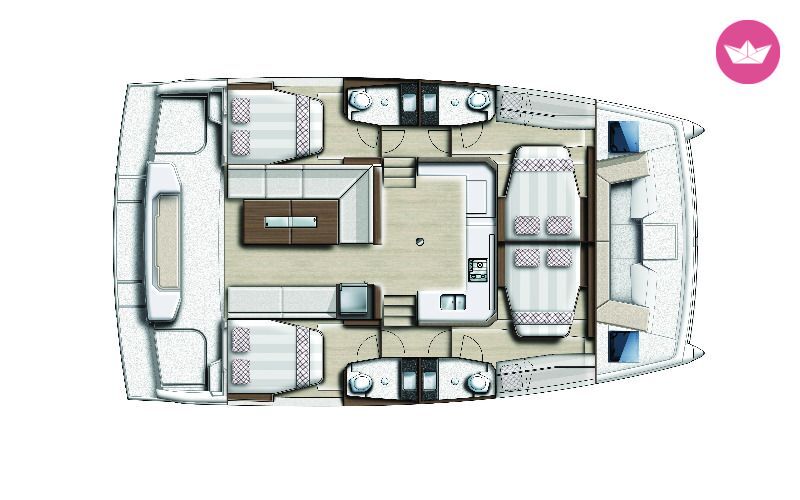 Catamaran 15 BALI CATSPACE (4D/2S/0C/0P) - JPC 12m 4