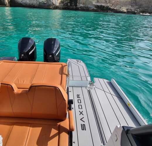 Palma de Mallorca Motorboat SAXDOR 320 GTO + Seabob alt tag text