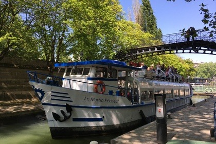 Czarter Houseboat Péniche Le Martin pêcheur Paryż