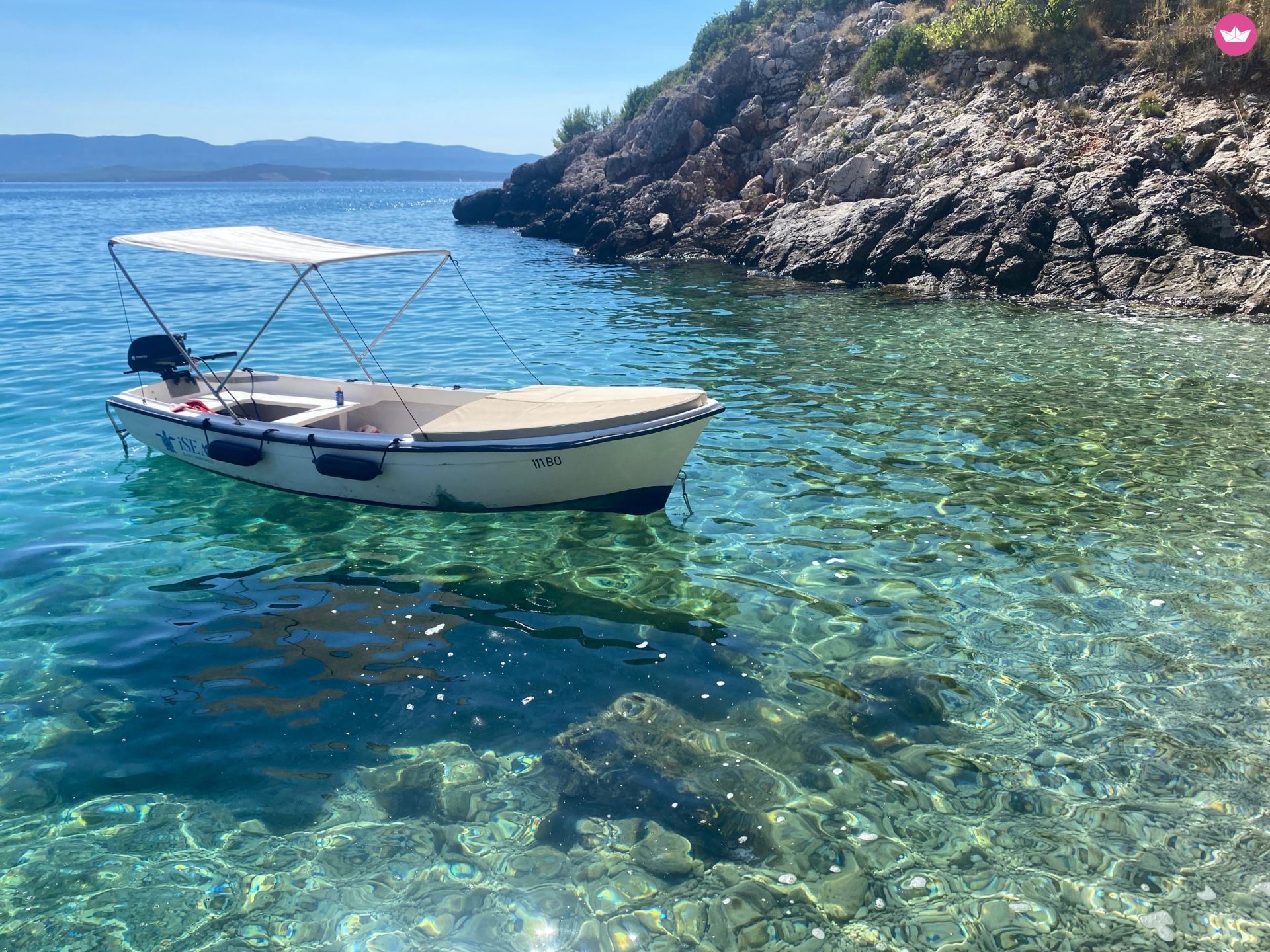 Bateau sans permis Jugoplastika Open 5cv