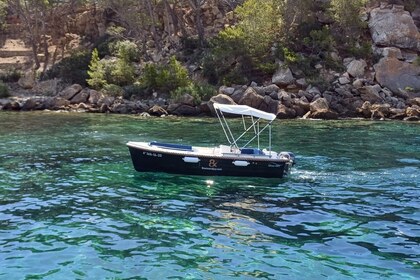 Hyra båt Båt utan licens  Silver 495 Port d'Andratx