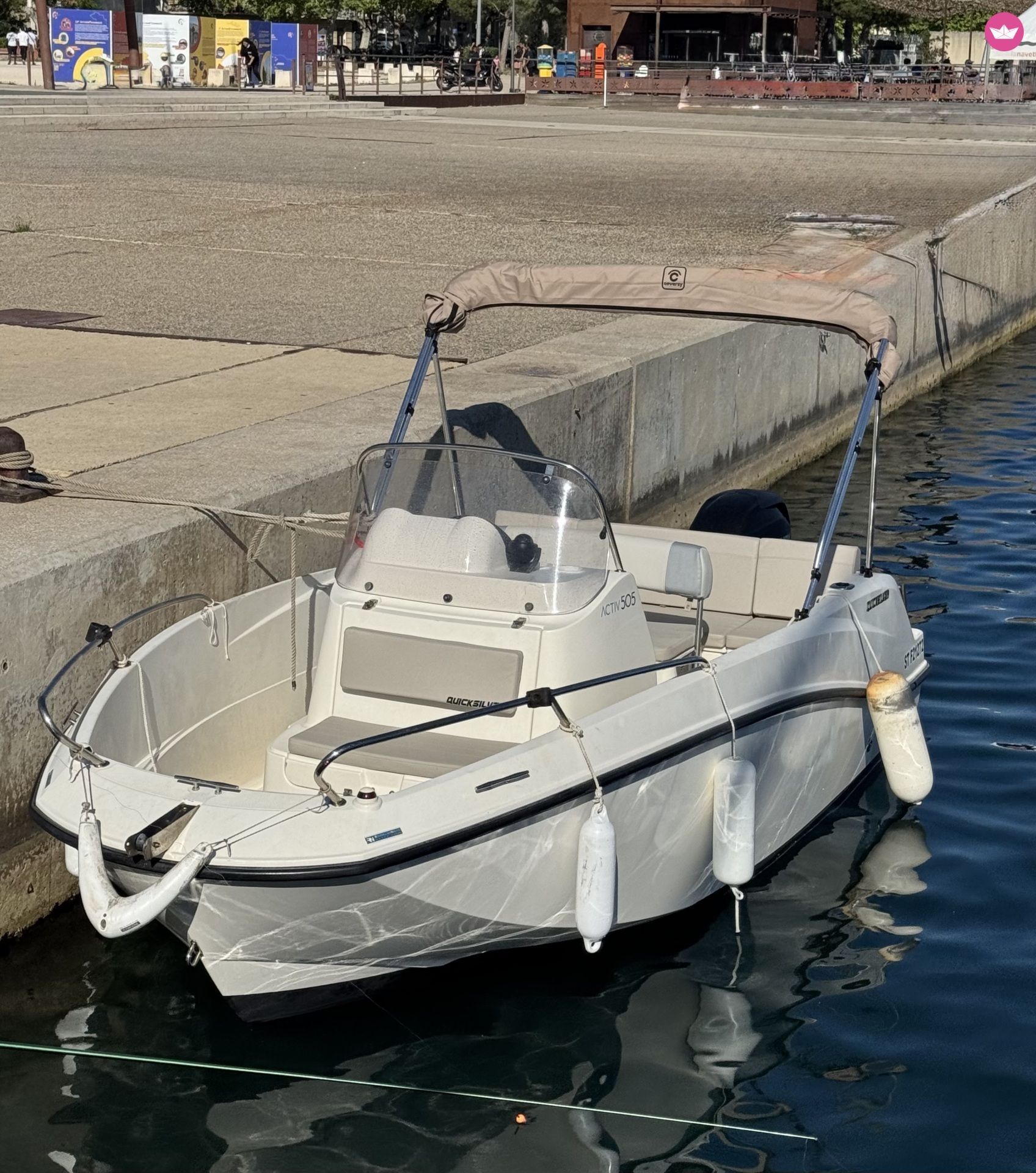 Bateau à moteur Quicksilver Activ 505 open 50cv 2