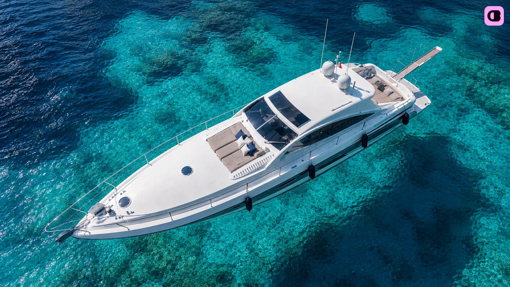 Yacht à moteur Pershing