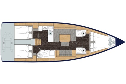 Charter Sailboat Bavaria C45 Preveza