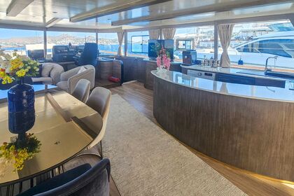 luxury yacht in Bodrum