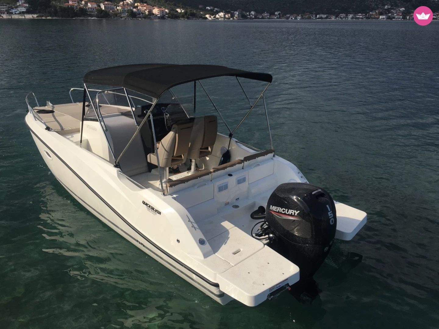 Bateau à moteur Brunswick Quicksilver 675 Sundeck 150cv 6