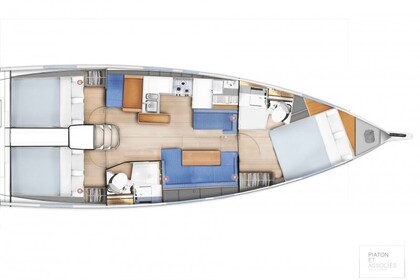 Noleggio Barca a vela  Sun Odyssey 410 Spalato