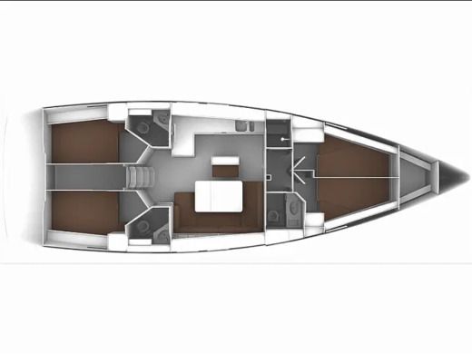 Sailboat Bavaria Bavaria Cruiser 46 Boat design plan