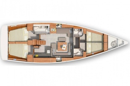 Hire Sailboat  Hanse 455 Athens