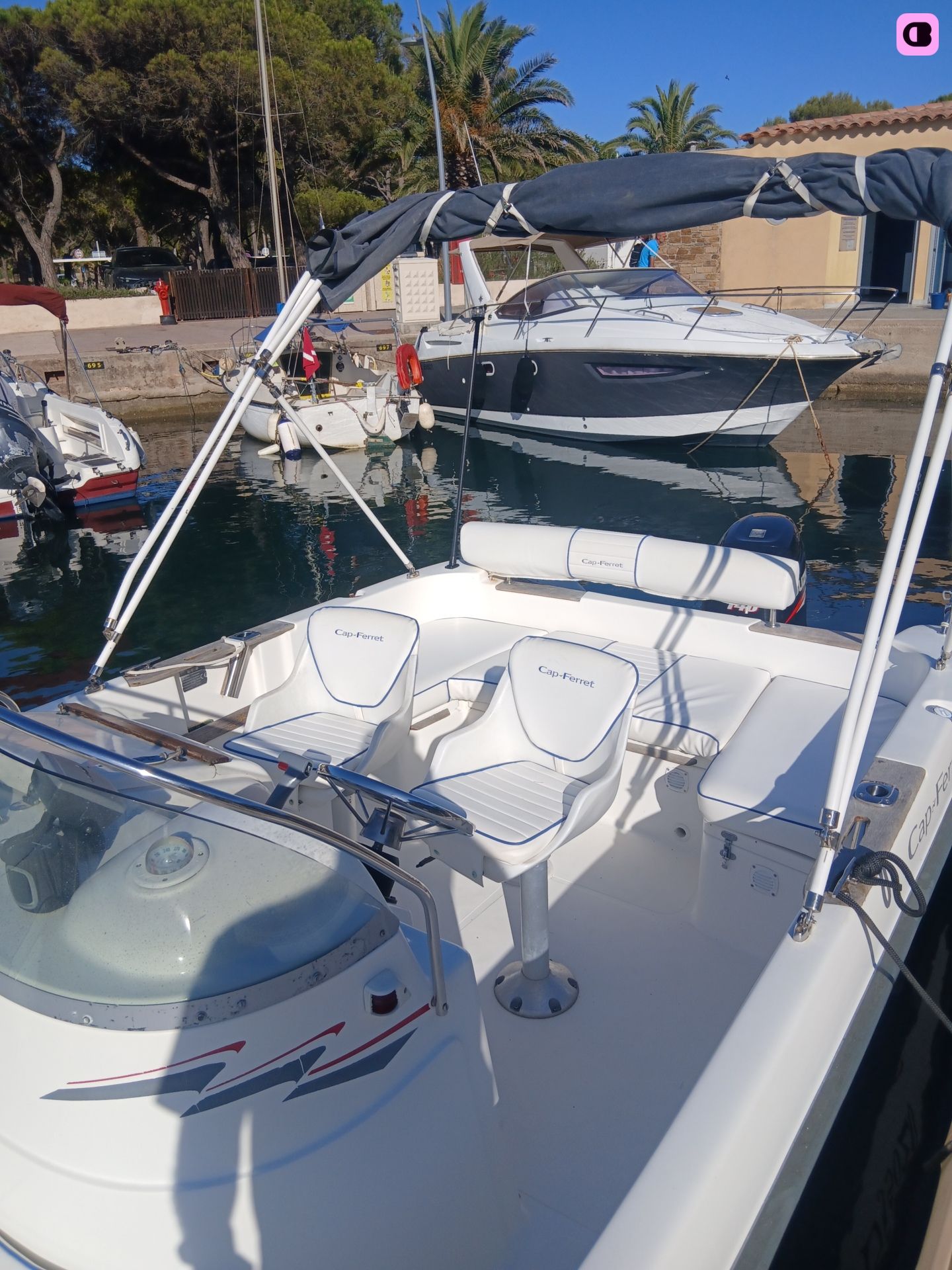 Bateau à moteur Beneteau Cap ferret 650 150cv 3